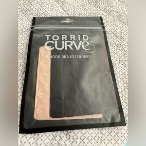 Torrid Curve 5 Hook Bra Extenders New in bag